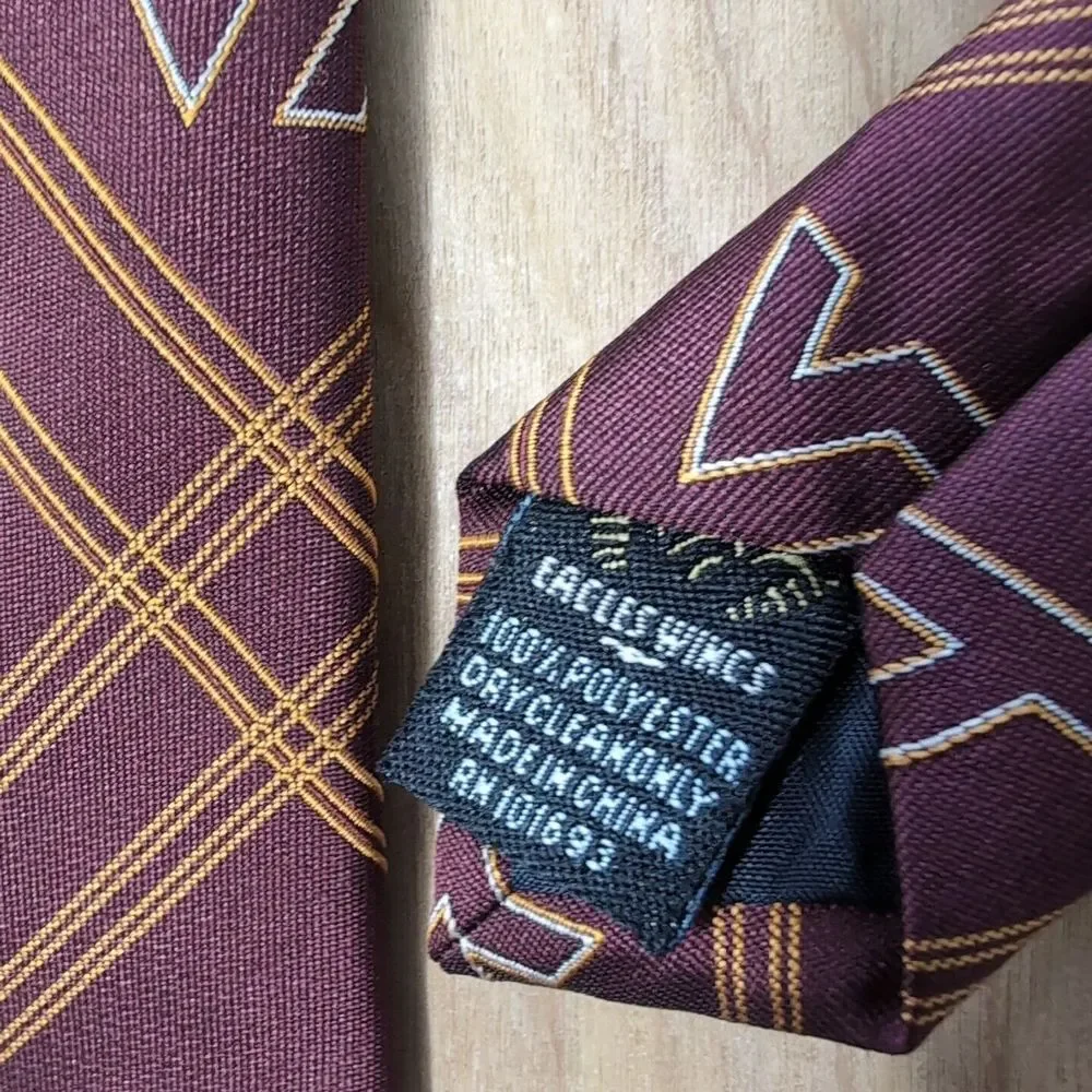 Virginia Tech Hokies Men's Tie Looks‎ NEW VT Necktie